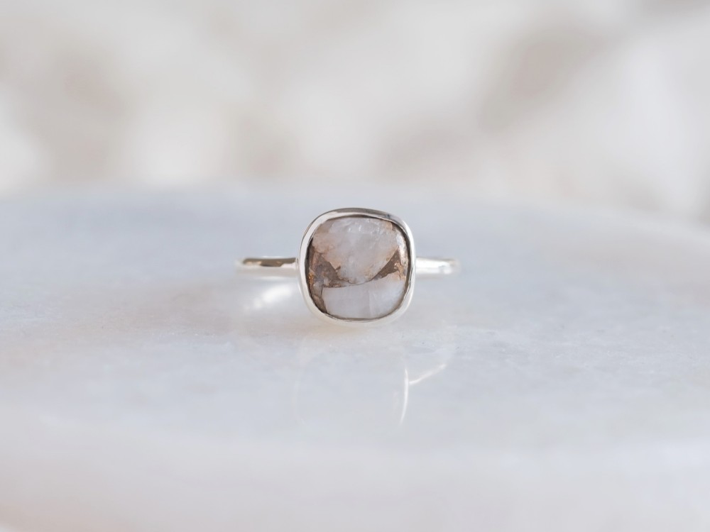 copper calcite ring コッパーカルサイト シルバーリング copper calcite ring コッパーカルサイト シルバーリング