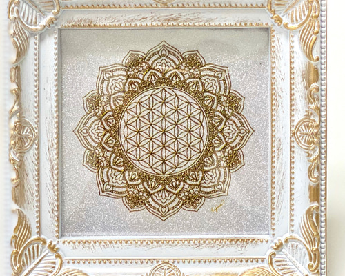 完売】見るだけで波動が上がる【今と宇宙を結ぶアート】キラキラ