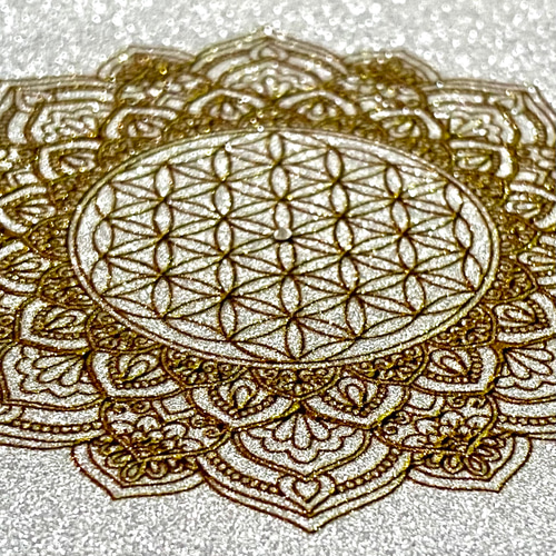 完売】見るだけで波動が上がる【今と宇宙を結ぶアート】キラキラ