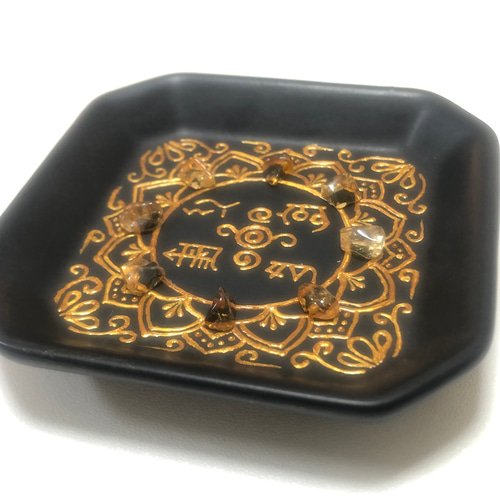 商売繁盛】龍体文字「むく」「つる」プレート 立体・オブジェ ∞fujimi