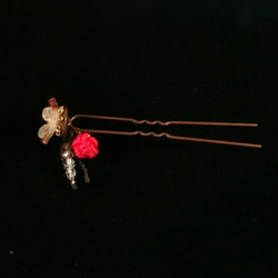 メドゥプとお花の簪 1枚目の画像