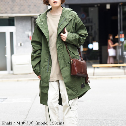 モッズコート ゆったり 薄手 アウター 冬 上着 コート M-51 モッズ