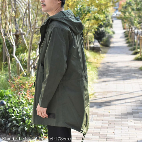モッズコート ゆったり 薄手 アウター 冬 上着 コート M-51