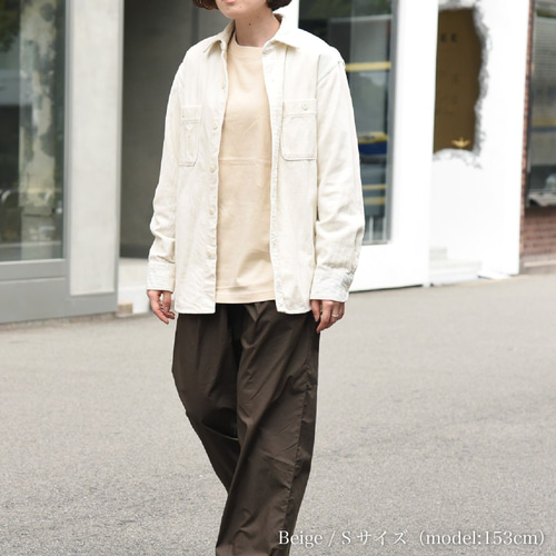 刺繍 ロングスリーブ Tシャツ ロンT クルーネック ゆったり