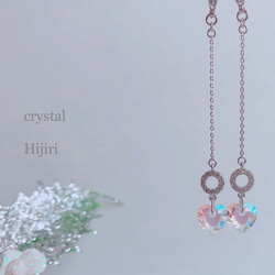 薔薇 バラ ローズ ハート グラスコード 眼鏡チェーン マスクチェーン