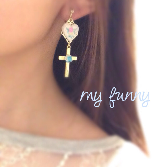 Lovecross pierce/earring 3枚目の画像