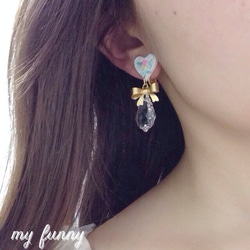 chandelier girl　pierce/earring 4枚目の画像