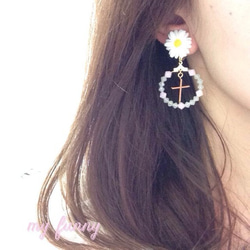 daisy sherbet pierce/earring 3枚目の画像