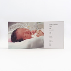 赤ちゃんのはじまりの1枚 エコー写真アルバム〈 マイベビーファースト 〉ハンサム 5枚目の画像