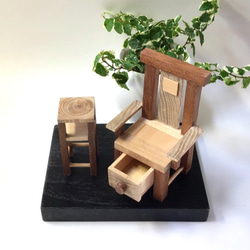 mini CHAIR &TABLE 1枚目の画像