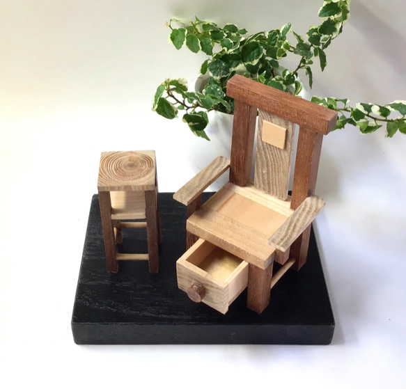 mini CHAIR &TABLE 1枚目の画像