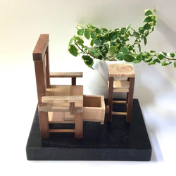 mini CHAIR &TABLE 6枚目の画像