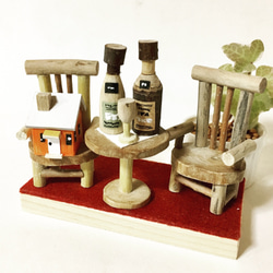 mini TABLE・CHAIR・HOUSE & BOTTLE 1枚目の画像