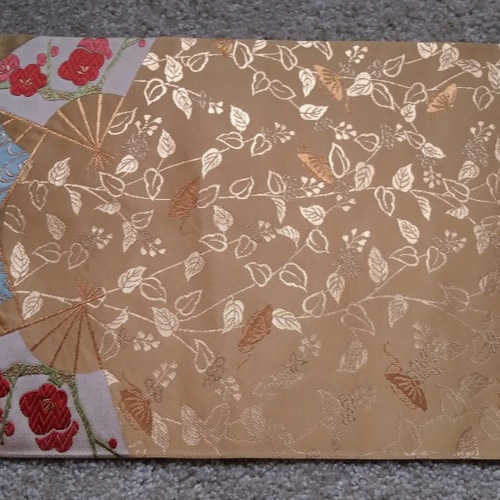 ゴールド帯リメイク、テーブルセンター、敷物 その他インテリア雑貨