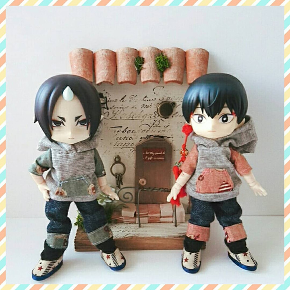 オビツ11サイズ　パーカー　オーダー オビツ11サイズ フード付きパーカー - DOLLCE