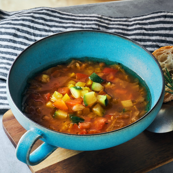 スープカップ No.009 Turquoise 4枚目の画像