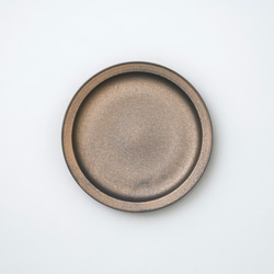 【販売終了品】リムプレート・パスタ皿・カレー皿 21cm（ブロンズ/ブラック/黒) 3枚目の画像