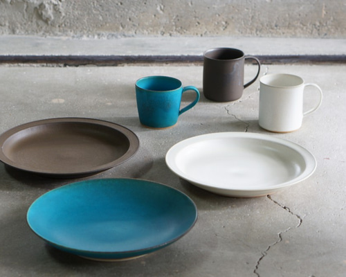 瑞光窯 アウトレット品 ブラウンプレート6 枚セット 瑞光窯