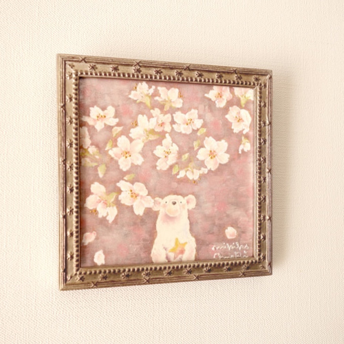 原画・サクライロ（額装）・受注制作 絵画 大森みき子 通販 11266696