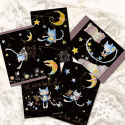 猫のエミリー☆・5     ポストカード 3枚セット　 8枚目の画像
