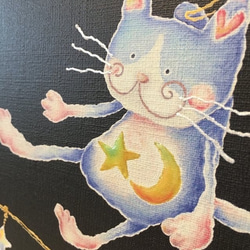 藝術畫布面板艾米麗貓 1 第3張的照片