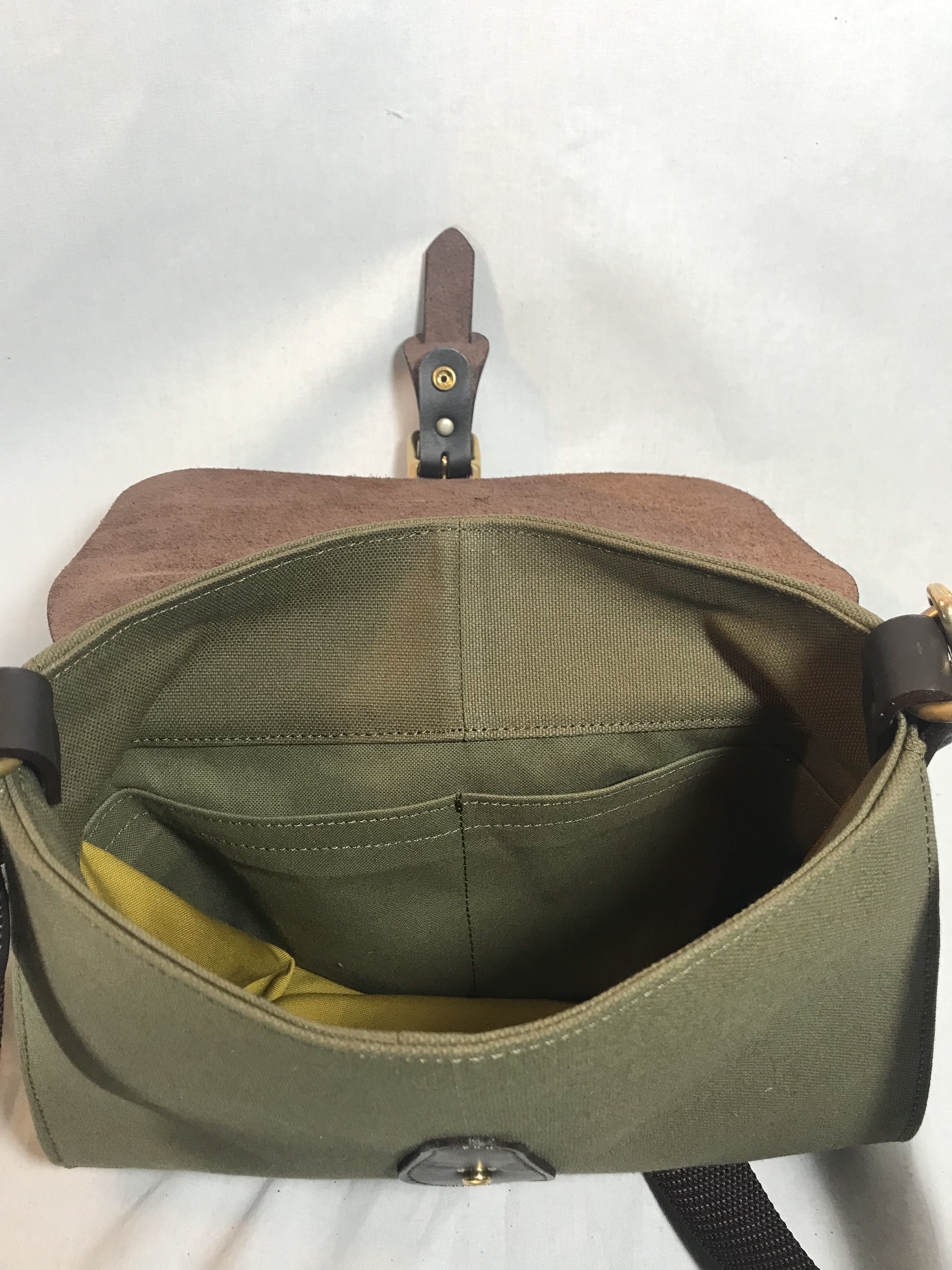 国内産8号帆布xレザー standard ショルダーバッグ