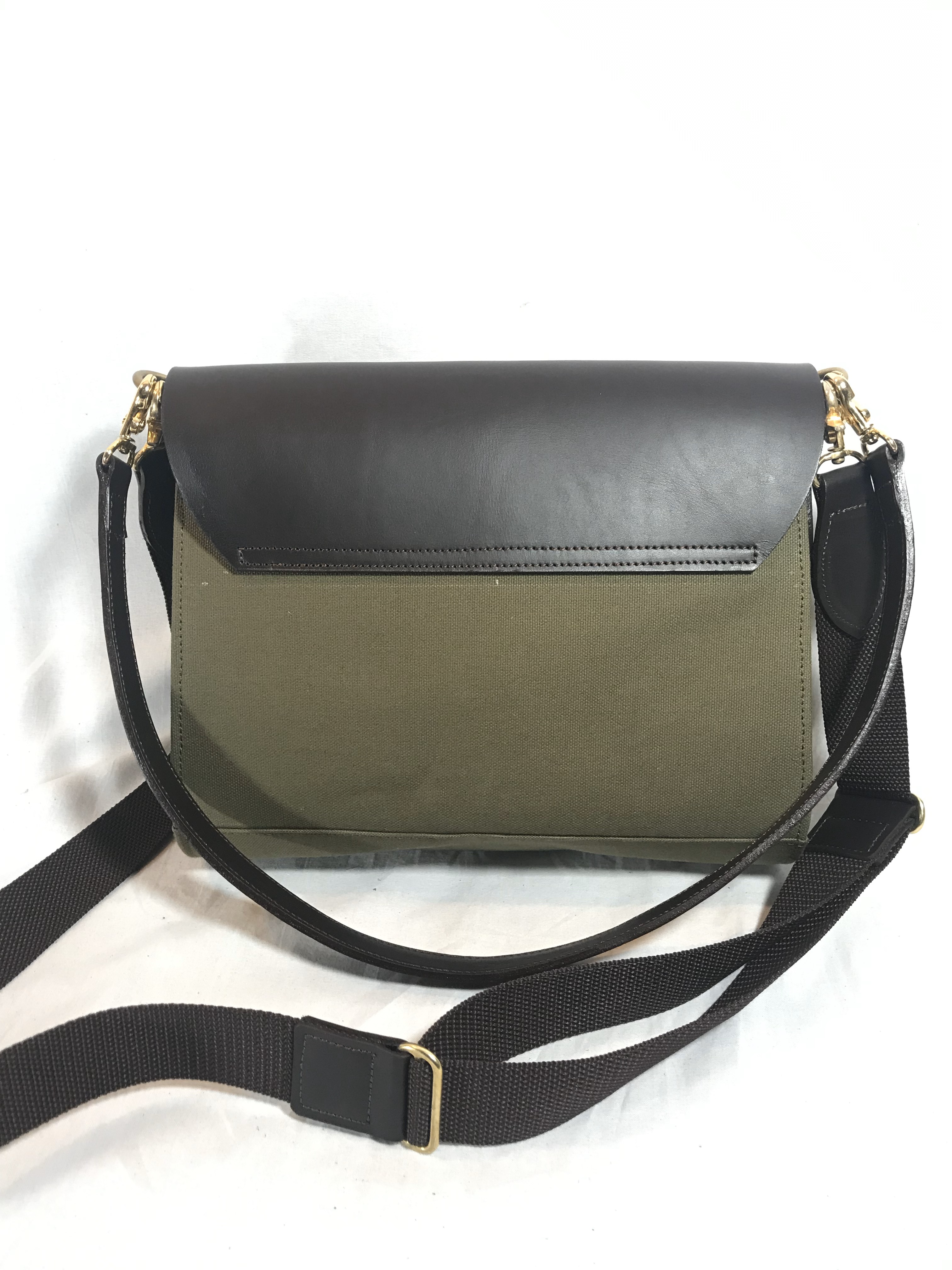 国内産8号帆布xレザー standard ショルダーバッグ