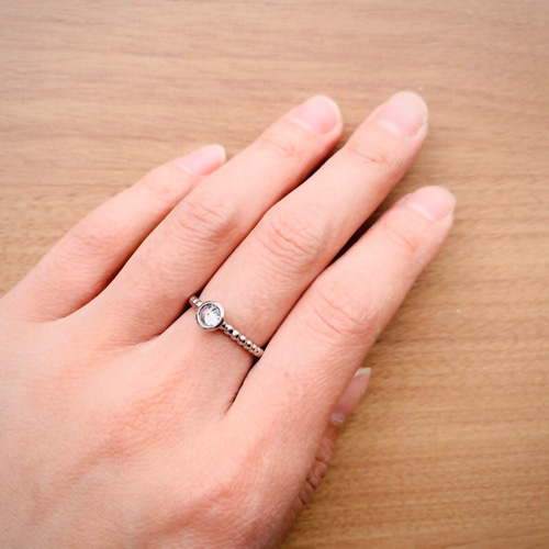信頼への信頼 inverse 指輪・リング Pt900 逆さダイヤモンドリング/0.34ct アクセサリー