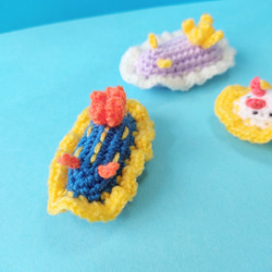 VietnamHandmade 手作りあみぐるみ ひよこ型の花 あみぐるみ