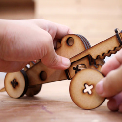 機械玩具-ワニのトロリー 3枚目の画像