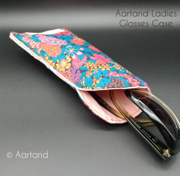 Aartand Ladies- 英國Liberty 眼鏡收納包 Liberty fabric glasses Case 第2張的照片