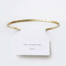 スクエア バングル[両面刻印可能][ペアにもできる]ゴールド ブレスレット 誕生日 プレゼント お揃い 名入れ 記念日 12枚目の画像