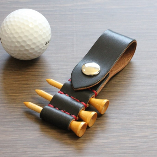 ゴルフ　ティーホルダー　アメリカ国旗　トリコロール　メンズゴルフ用品　プレゼント ゴルフ ティーホルダー プレゼント トリコロール レッド