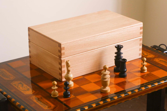 【木羕工坊】-收藏盒/實木置物盒/西洋棋盒 (客製) 第1張的照片