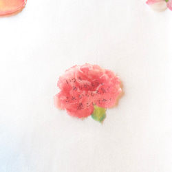 5月の花のメッセージカード（土佐和紙） 4枚目の画像