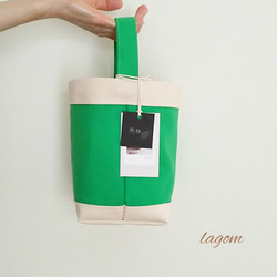 《新緑》小さいバッグ 2枚目の画像