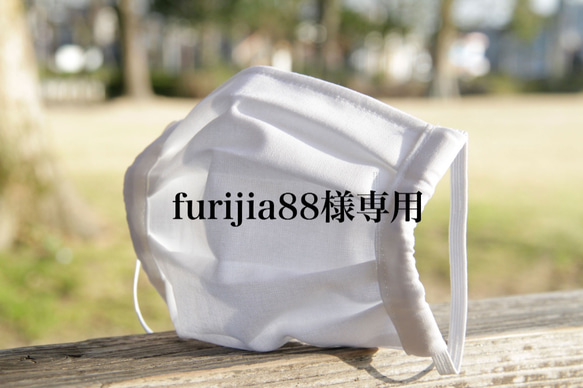 furijia88様専用オーダーページ　大人用プリーツマスク4枚 1枚目の画像