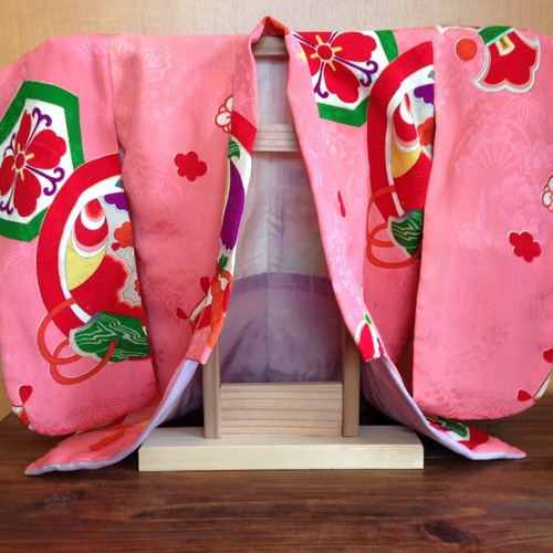 ミニチュア 着物 衣桁付き
