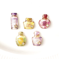 Perfume earring（カラー備考欄ご記入）香水瓶イヤリング・ピアス 3枚目の画像