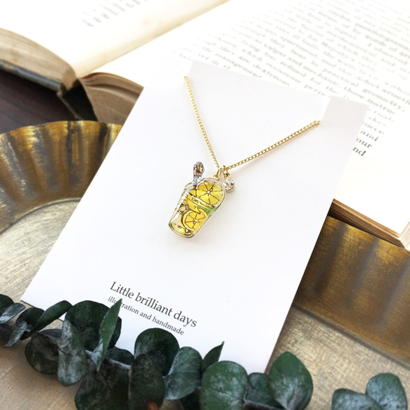 Lemonteaglass necklace｜レモンティーグラスのネックレス ネックレス・ペンダント littlebrilliantdays