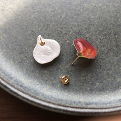 Fig earring｜無花果(いちじく）イヤリング・ピアス〔秋のフルーツ〕 6枚目の画像