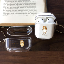 AirPods＆AirPods Proケース__Owl__｜フクロウ 2枚目の画像
