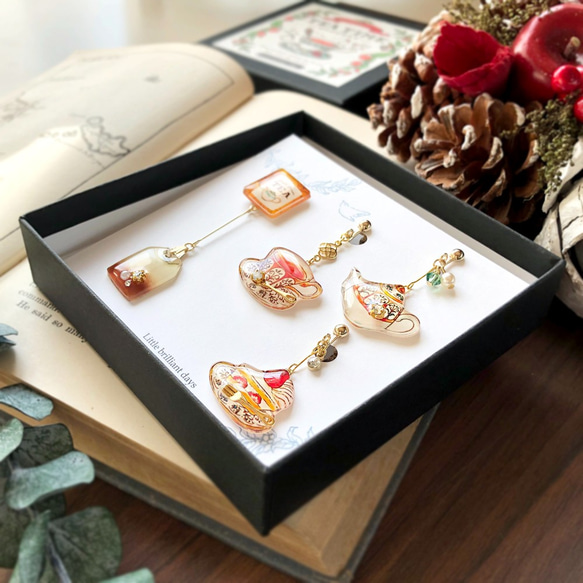 Teatime Christmas Cofflet -White-｜Christmas Coffret [White] 第5張的照片