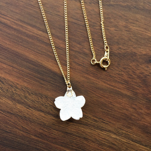 Sakura necklace｜桜の花のネックレス〔春・入学卒業〕 5枚目の画像