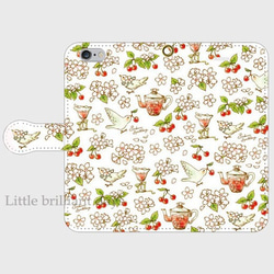 櫻花皮夾式智慧型手機殼（相容於所有iPhone和安卓機型）櫻花與春鳥 第3張的照片