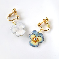 VIOLA EARRING -blue-（ピアスＯＫ） 第2張的照片