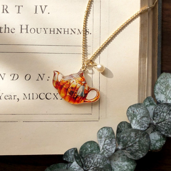 Milkteapot necklace｜ティーポットネックレス ネックレス