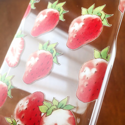 [iPhone13] Strawberry CLEAR CASE | 草莓智能手機殼春夏水果 第3張的照片