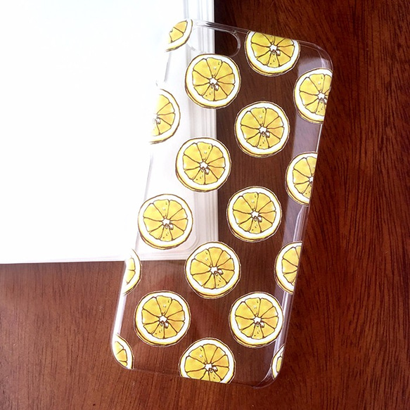 [iPhone13] LEMON CLEAR CASE｜檸檬手機殼 夏季 第1張的照片