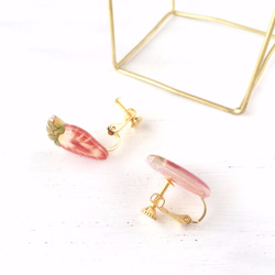 STRAWBERRY PIERCE｜いちごのイヤリング・ピアス 5枚目の画像